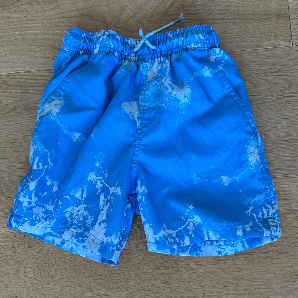 Art Class Sky Blue Tie-Dye Shorts